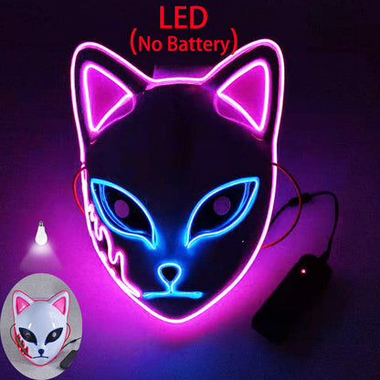 Masque de chat LED Luminous Line