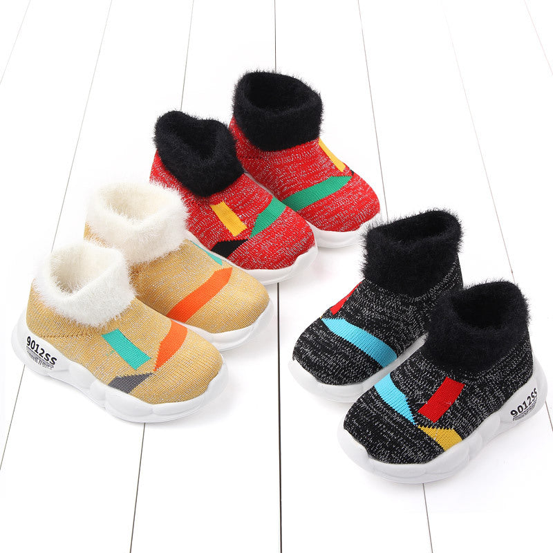 Zapatillas de niña de punto voladoras