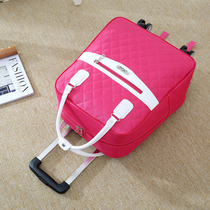 Oxford cloth suitcase