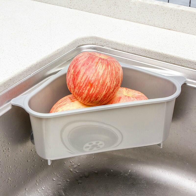 Sink Corner Sponge & Soap Drain Rack