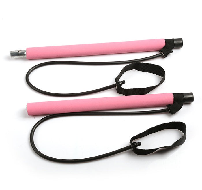 Bandes de résistance de yoga Crossfit, corde de traction pour exercices, barre de Pilates portable pour entraînement en salle de sport, bandes élastiques