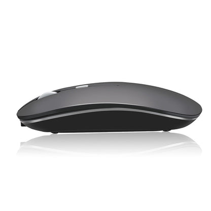 Compatible con Apple, ratón inalámbrico Bluetooth para portátil recargable
