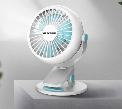 Mini Ventilateur de Bureau USB à Pince