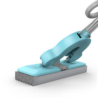 Rubber cotton absorbent water mop
