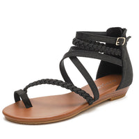 All-match  toe plus size women's shoes