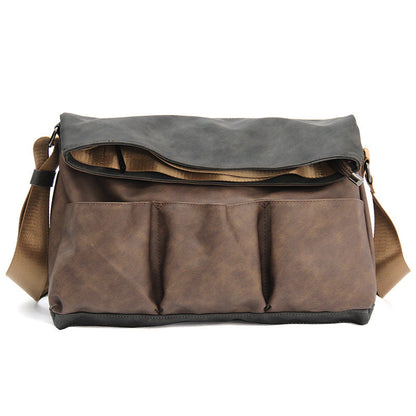 Men's Shoulder Messenger Bag Outdoor Gym Bag For Traveling