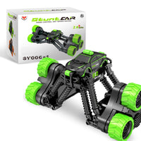 Boy Tumbling Stunt Car Remote Control Off-road Tipping Climbing Car