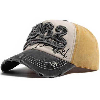 1962 Embroidery Vintage Washed Cotton Baseball Cap
