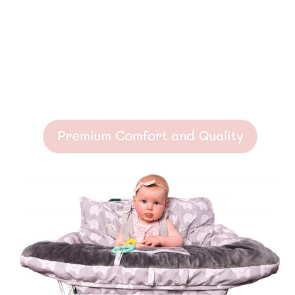 Children Supermarket Shopping Cart Cushion Cover