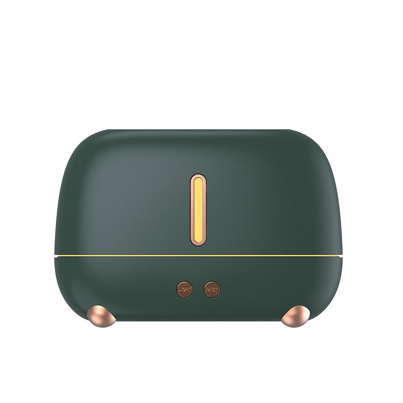 Flame Aroma Diffuser & Humidifier – LED Flame Effect, 3 Colors