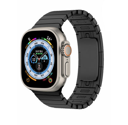 Compatible avec le bracelet en acier inoxydable Smartwatch 8, boucle à nœud, bracelet de montre en métal IWatch