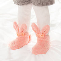Chaussettes en velours de corail épaissies automne et hiver
