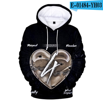 Sweat à capuche 3D personnalisé