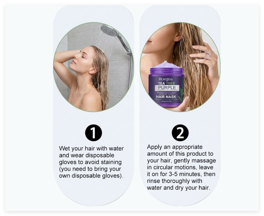 Purple Shampoo for Yellow Tone Removal – Brass Neutralizing Hair Care for Blonde, Silver & Gray Hair