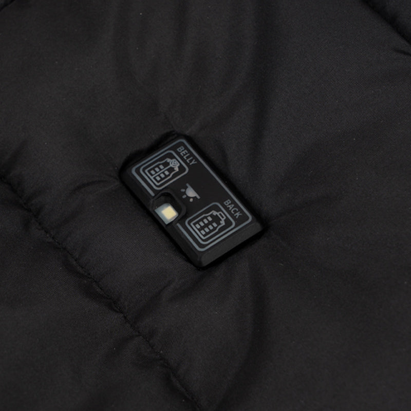 Gilet chauffant USB LITEGUEST avec lumière LED – Équipement de sécurité d'hiver pour l'extérieur