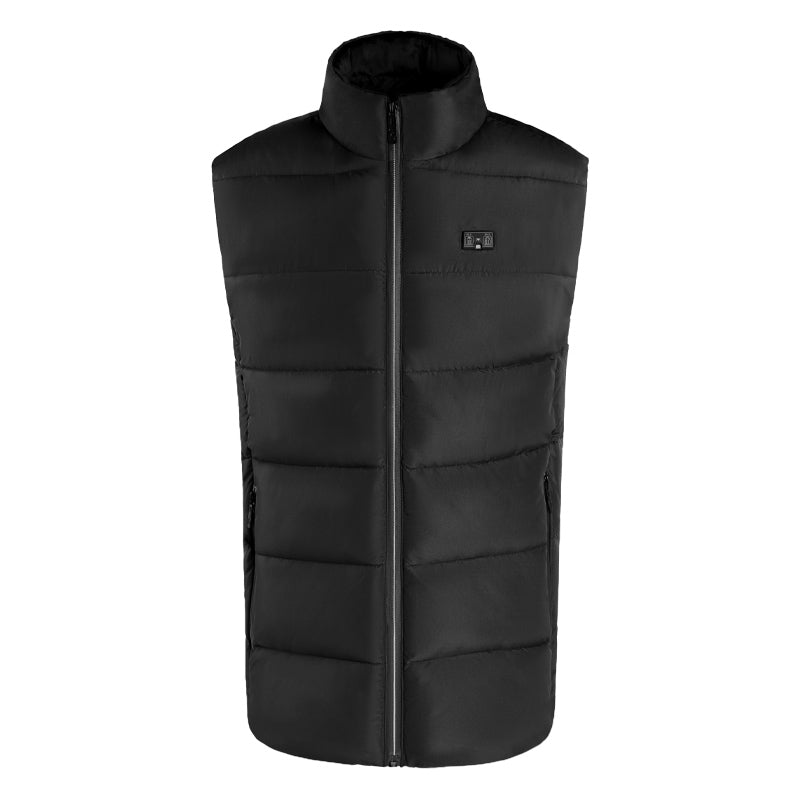 LITEGUEST LED Safety Heated Vest | 15-Zone Dual Control USB Heating