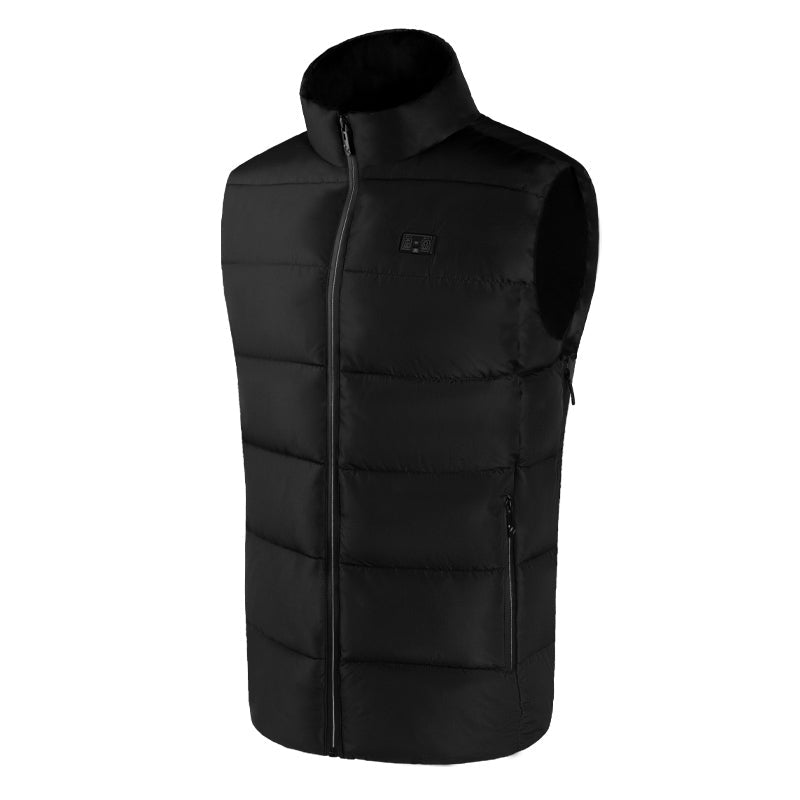 Gilet chauffant USB LITEGUEST avec lumière LED – Équipement de sécurité d'hiver pour l'extérieur