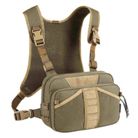 Votagoo Fishing Chest Pack, Fly Fishing Bag for Men and Women, Tackle and Fly Boxes Storage Pack, Hunting Binocular Pack