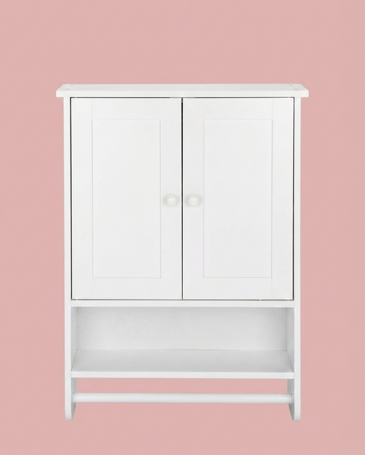 Gabinete de almacenamiento moderno de pared para baño y cocina – Organizador que ahorra espacio