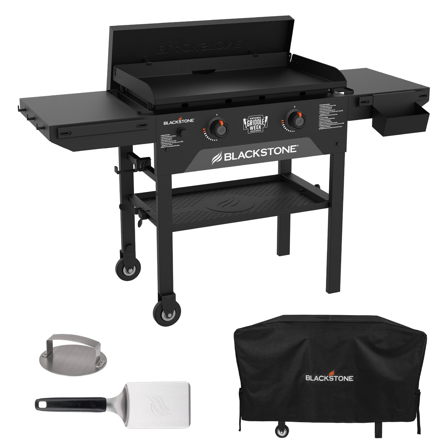 28" Omnivore Griddle W/Hard Cover Combo