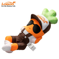 LOBOO Plush Motorcycle Mascot - Fun Bike Decoration & Rider Gift