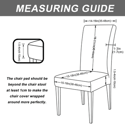 Elastic Dining Room Chair Cover