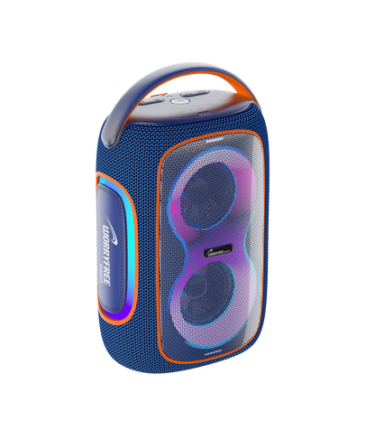 50W Wireless Bluetooth Speaker with RGB Lights & Carry Handle