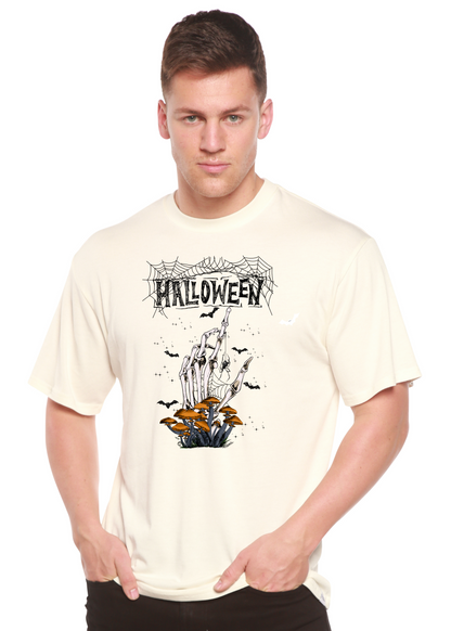 Camiseta gráfica de manga corta de bambú/viscosa y algodón orgánico para hombre - Halloween