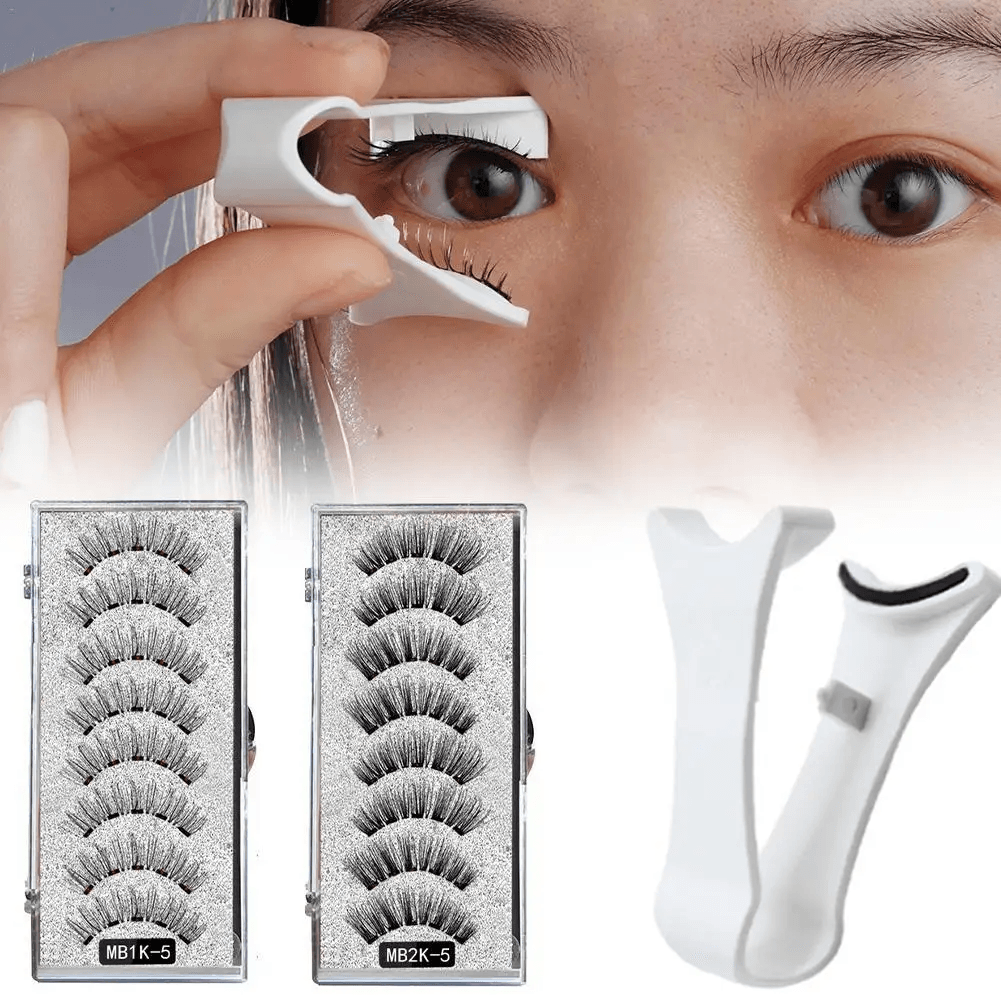 Cils magnétiques 3D réutilisables