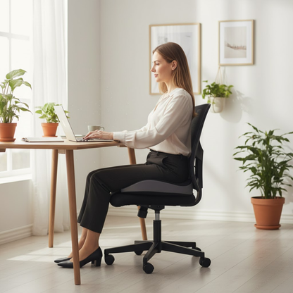 Ergonomic Memory Foam Seat Cushion for Office Chair & Car