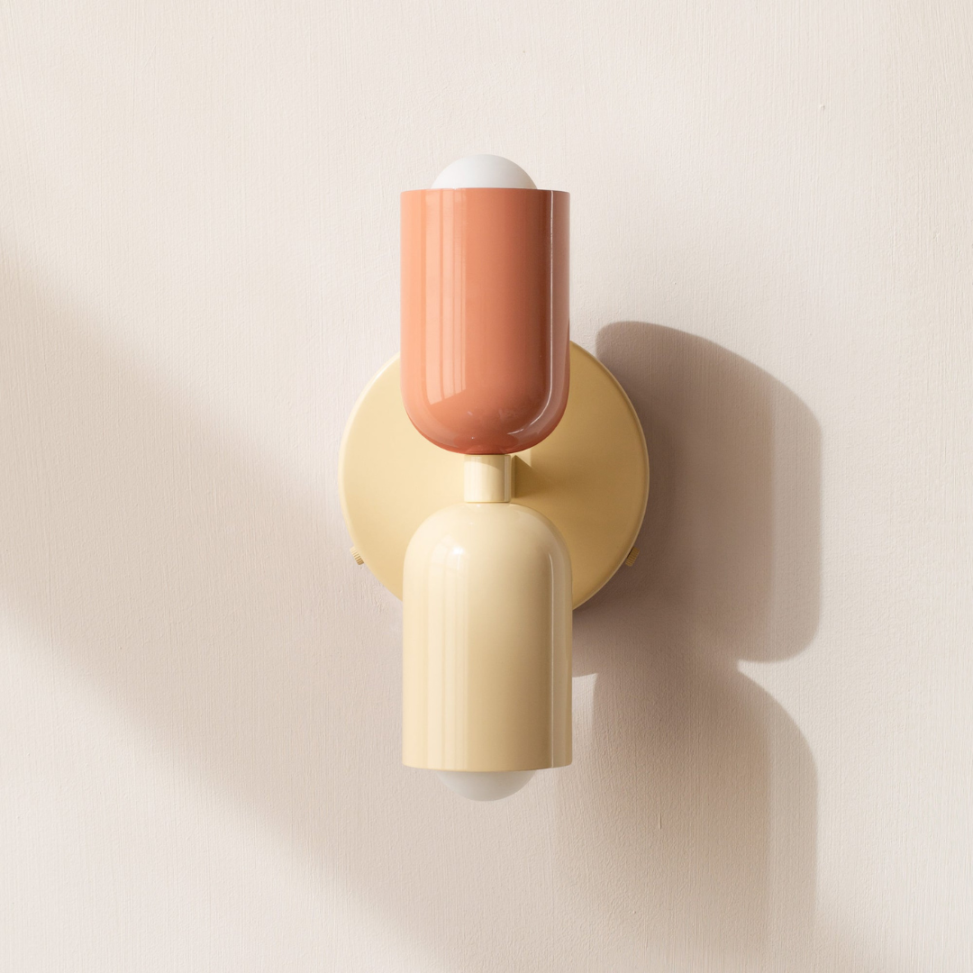 Modern Minimalist Cylinder LED Wall Sconce Iron Indoor Wall Light
