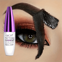 Easy Peel Off Eyebrow Gel Long-Lasting, Waterproof & Smudge Proof