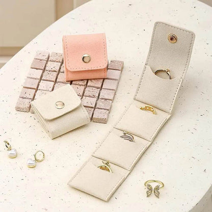 TravelSpark Mini Jewelry Bag – Compact & Secure Style