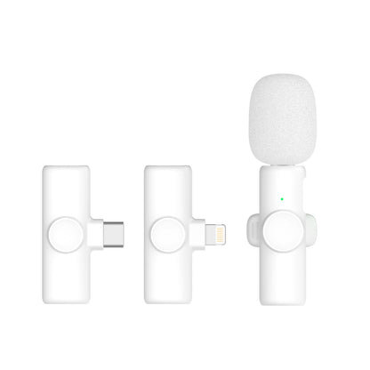 La nueva tarjeta de sonido en vivo con micrófono inalámbrico de 2.4G