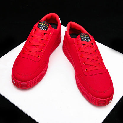 Love Print Canvas Shoes Decor