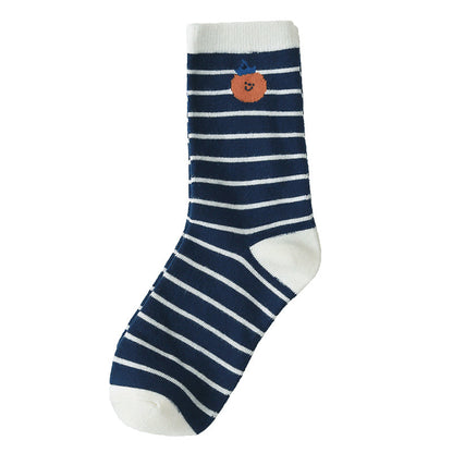 Mi-chaussettes préppy automne hiver