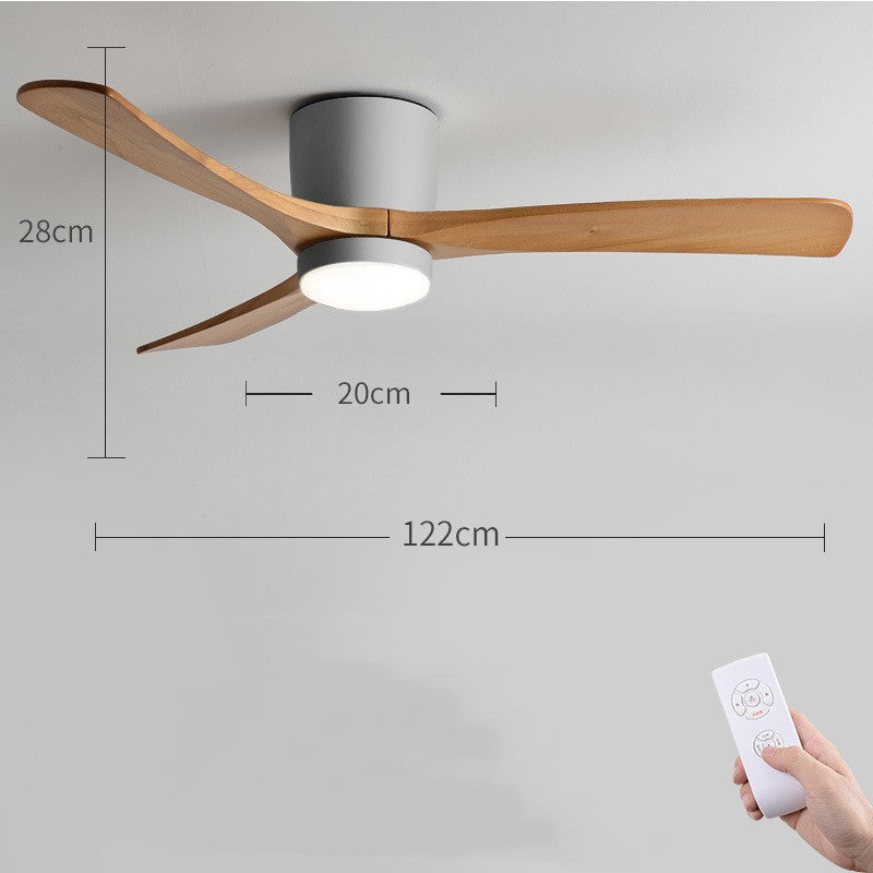Ventilateur de plafond avec lampe pour appartement F2