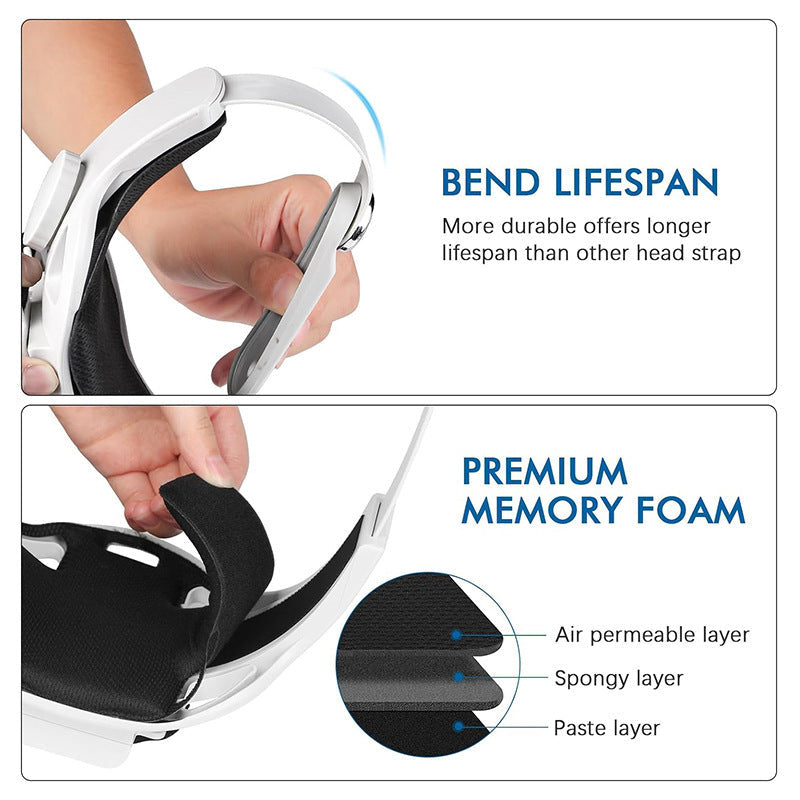 Accessoires VR de casque de réduction de poids de puissance Elite Head Wear