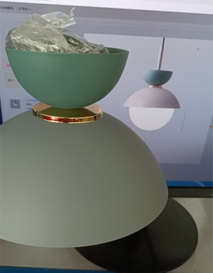 Nueva lámpara de mesa de comedor minimalista estilo nórdico para barra