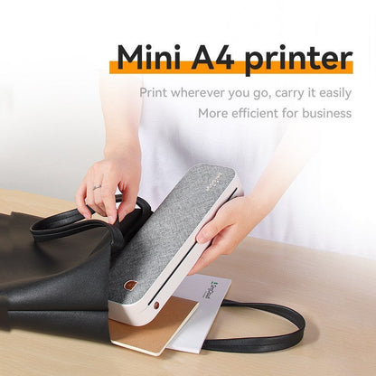 Mini impresora A4 portátil para el hogar, sin tinta, máquina de errores