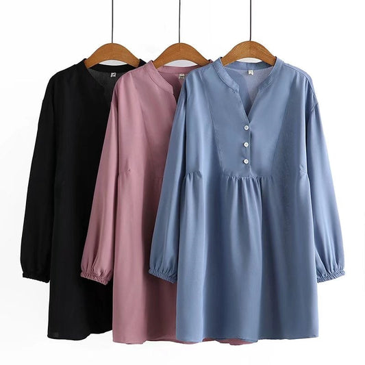 Robe-jupe grande taille tendance pour femmes avec tempérament