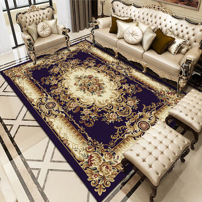 Tapis de canapé de table basse de salon de chambre à coucher de style européen