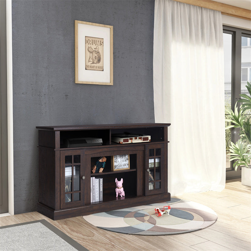 Meuble TV en bois de style vintage pour salon