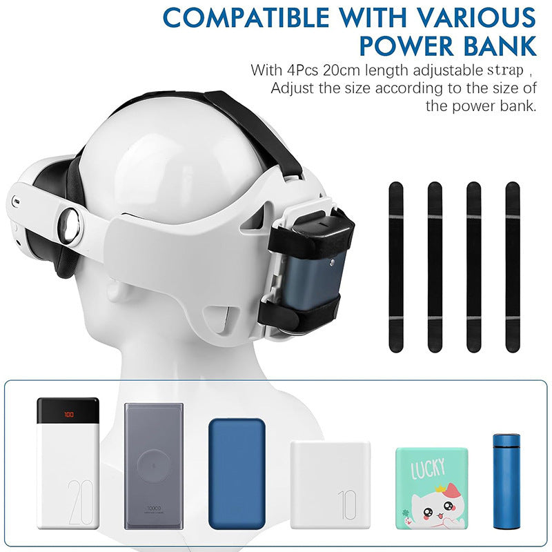 Accessoires VR de casque de réduction de poids de puissance Elite Head Wear