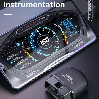 Mobile Phone Bluetooth Diagnostic Software OBD2 Fault Diagnosis Detector