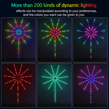 Running Water Lamp With USB Fireworks Set Bare Board