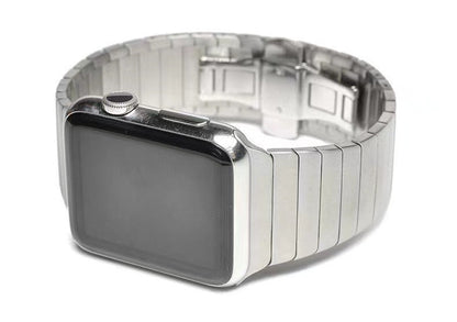 Compatible avec le bracelet en acier inoxydable Smartwatch 8, boucle à nœud, bracelet de montre en métal IWatch