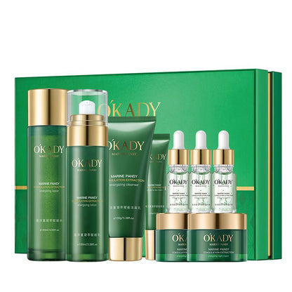 Juego de productos para el cuidado de la piel de plantas, loción acuosa, juego completo de cosméticos hidratantes