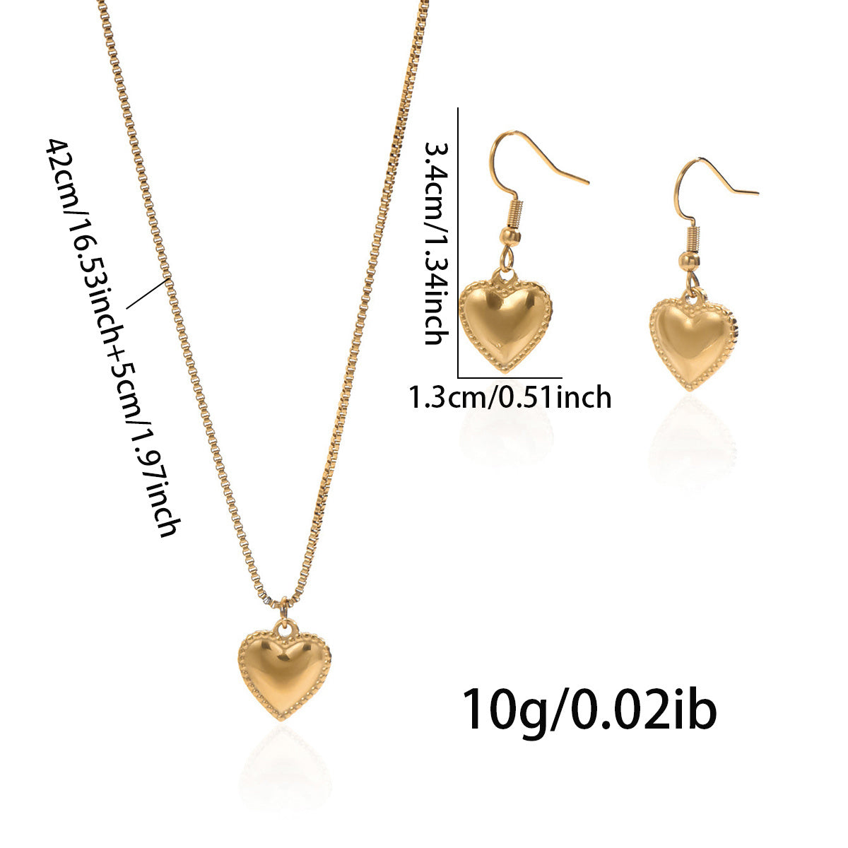 Lxalry 18k Gold Plated Jewelry
