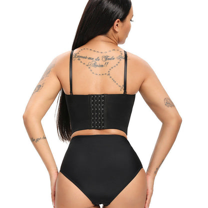 Haut bustier pour femmes Corset dos nu